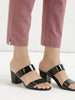 Women's Rose Taupe Cotton Pants with Half Elasticated Waistband